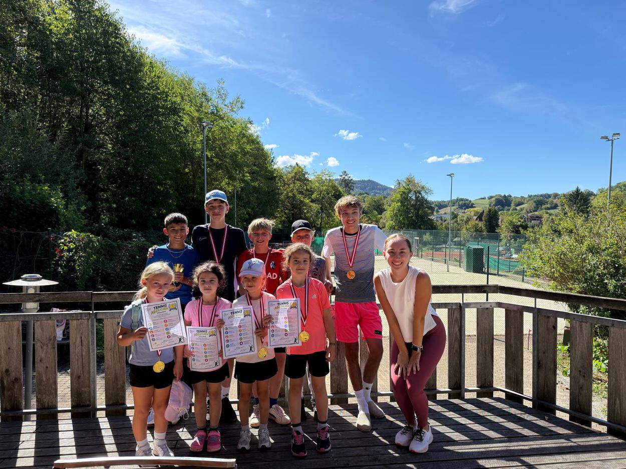 Jugendturnier mit Tennisabzeichen beim TC Hexental